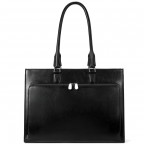 Briefcase Vintage 15.6" Laptop Business Bag - (Black)