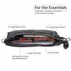 Genuine Leather Wristlet Clutch Wallet - (Striped Color)