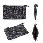 Genuine Leather Wristlet Clutch Wallet - (Striped Color)