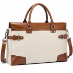 Laptop Bag Women 15.6 Inch Briefcase - (Beige Brown)