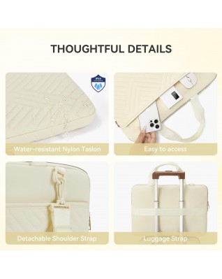 Laptop Sleeve 15.6 Inch Fluffy Padded - (Solid Color)