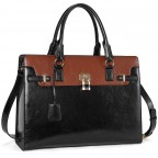Women's Briefcase 15.6 Inch Lawyer Business Bag - (Vintage Slim)