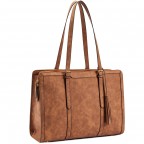 Women's Laptop Tote Work Bag Professional 15.6 Inch - (Leather)